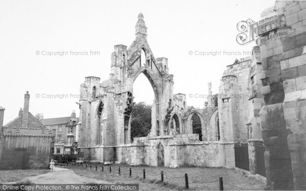 Photo of Howden, The Minster Ruins c.1965