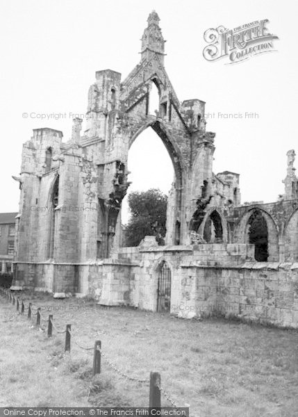 Photo of Howden, The Minster Ruins c.1965