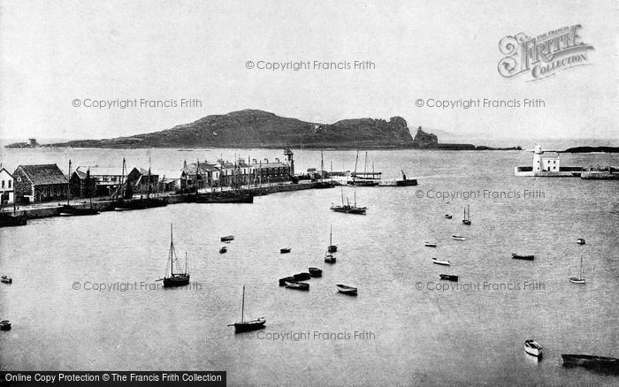 Photo of Howth, The Harbour And Ireland's Eye c.1895