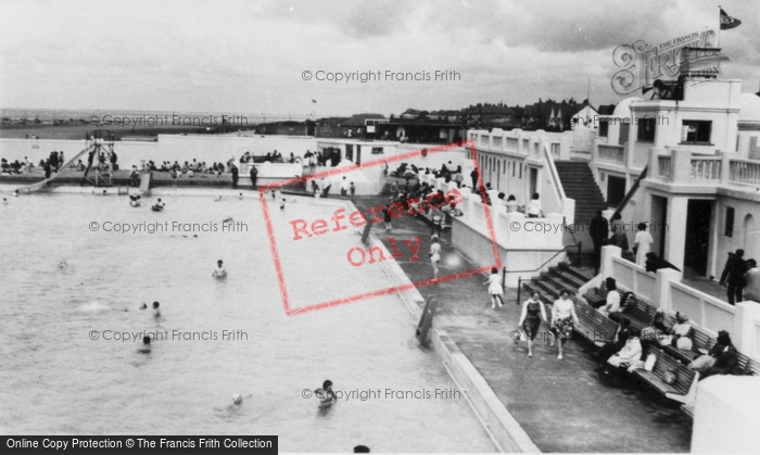 Photo of Hoylake, Swimming Pool c.1955