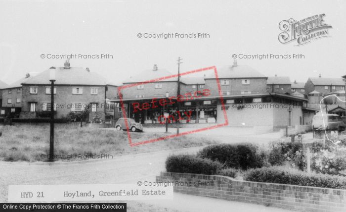 Photo of Hoyland, Greenfield Estate c.1960