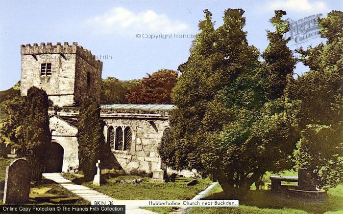Photo of Hubberholme, Church c.1960