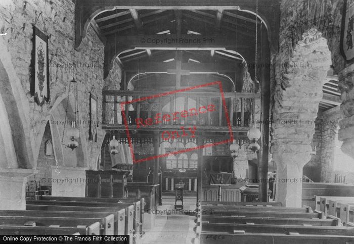 Photo of Hubberholme, Church Interior 1900