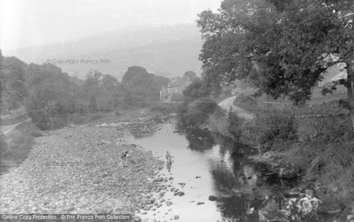 Photo of Hubberholme, The River And Fells c.1933