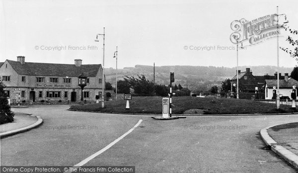 Photo of Hucclecote, Brockworth Roundabout c.1955
