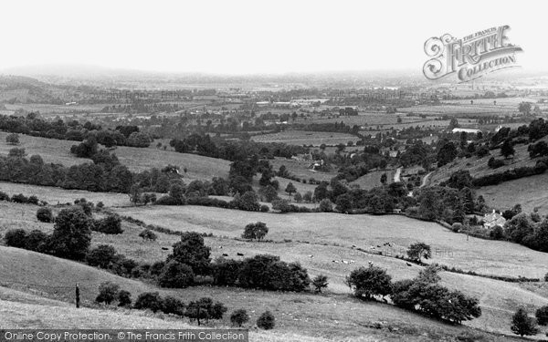 Photo of Hucclecote, View From Birdlip Hill c.1960