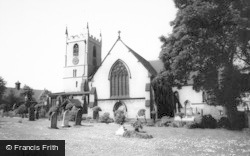 Parish Church c.1965, Hucknall
