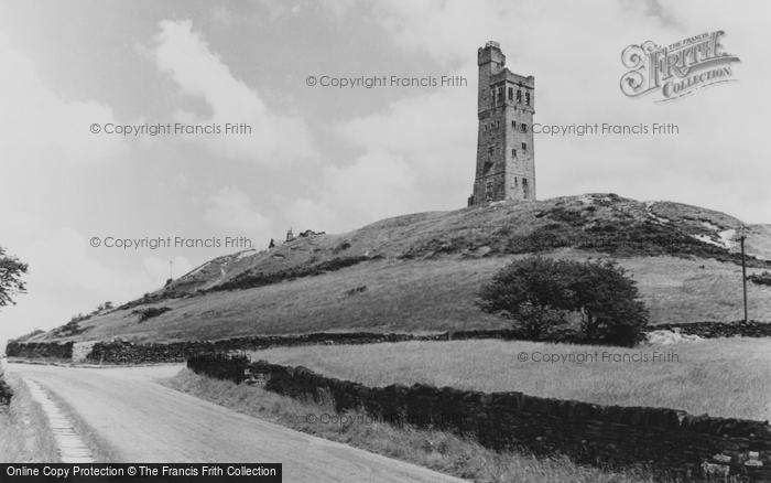 Photo of Huddersfield, Castle Hill 1957
