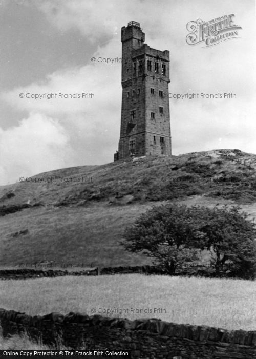 Photo of Huddersfield, Castle Hill c.1960