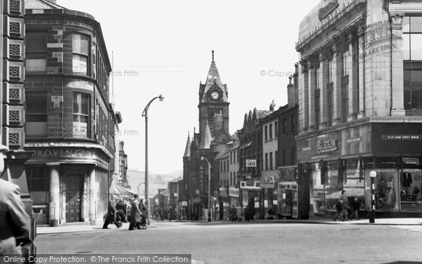 Photo of Huddersfield, King Street c.1960