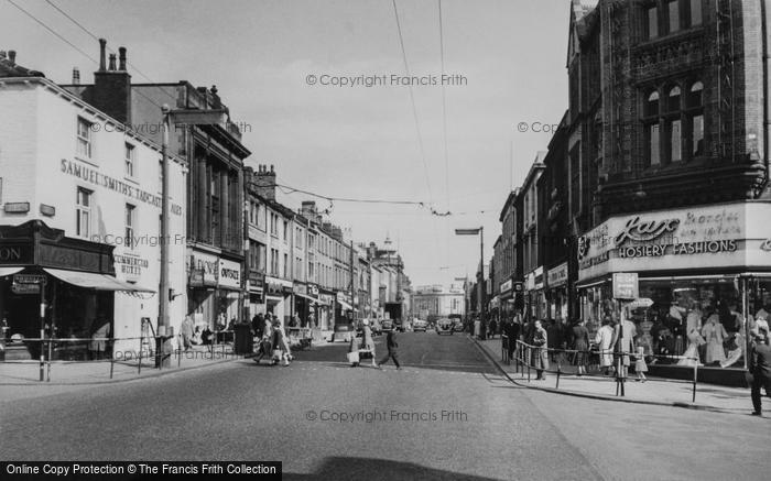 Photo of Huddersfield, New Street 1957