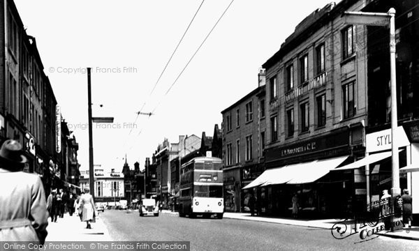 Photo of Huddersfield, New Street 1957