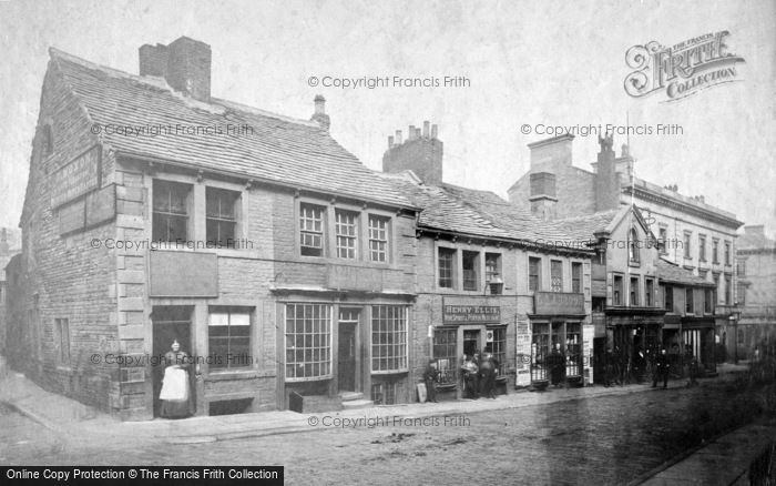 Photo of Huddersfield, Plumbers Arms Inn, Old Westgate c.1880