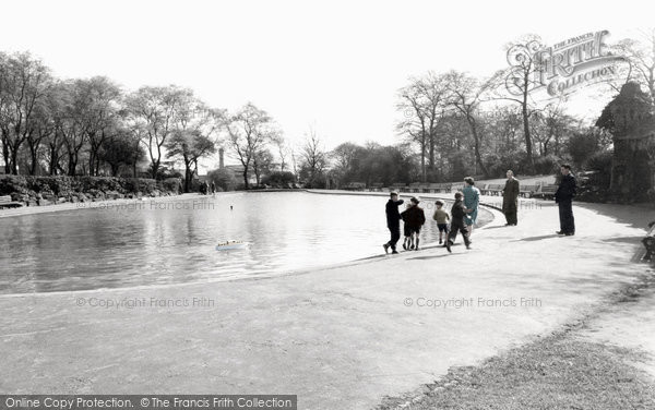 Photo of Huddersfield, The Lake, Greenhead Park c.1960