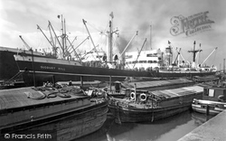 Hull, Alexandra Dock c.1955, Kingston Upon Hull
