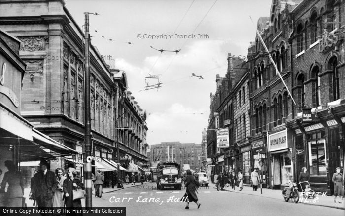 Photo of Hull, Carr Lane c.1955