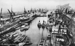Hull, King George Dock c.1920, Kingston Upon Hull