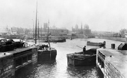Hull, Prince's Dock 1903, Kingston Upon Hull