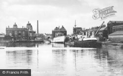 Hull, Prince's Dock c.1955, Kingston Upon Hull