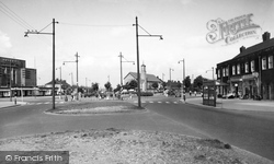 Hull, Priory Roundabout, Spring Bank West c.1960, Kingston Upon Hull