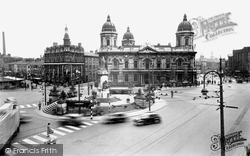 Hull, Queen Victoria Square c.1955, Kingston Upon Hull