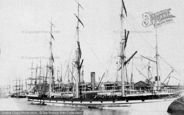 Photo of Hull, Sailing Ship c.1870