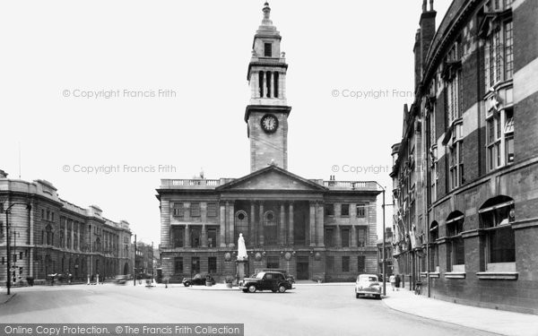 Photo of Hull, The Guildhall c.1955