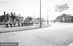 Hull, The Priory Roundabout, Springbank West c.1960, Kingston Upon Hull