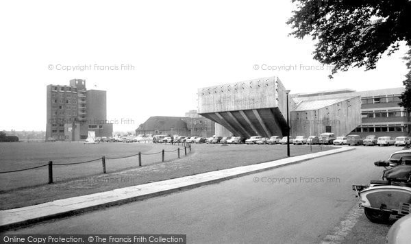 Photo of Hull, University, Physics Lecture Theatre And Loten Hall c.1965