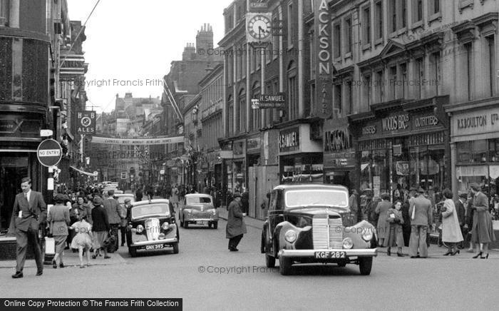 Photo of Hull, Whitefriargate 1953
