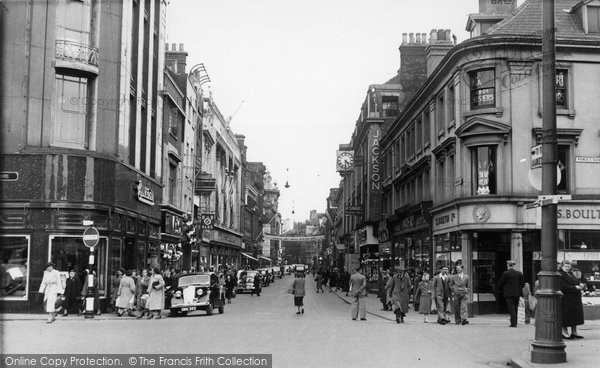 Photo of Hull, Whitefriargate c.1955