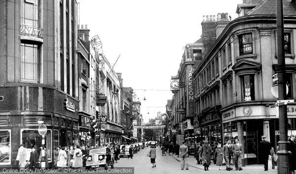 Photo of Hull, Whitefriargate c.1955