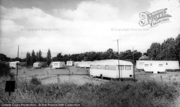 Photo of Hullbridge, Brandy Hole Caravan Site c.1965