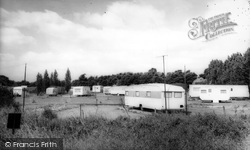 Brandy Hole Caravan Site c.1965, Hullbridge