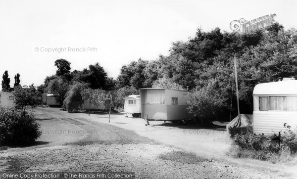 Photo of Hullbridge, Caravan Park c.1965