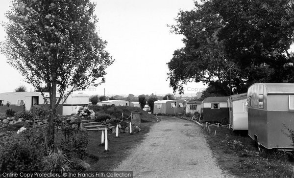 Photo of Hullbridge, The Caravan Site c.1960