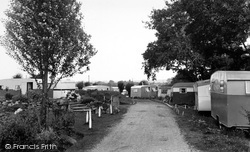The Caravan Site c.1960, Hullbridge