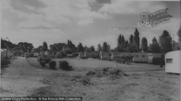 Photo of Hullbridge, The Crouch Caravan Site c.1965