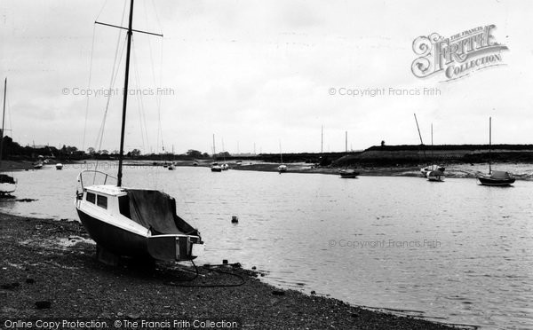 Photo of Hullbridge, The River c.1965