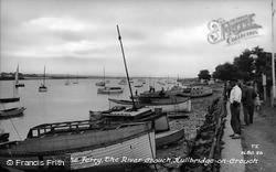 The River Crouch By The Ferry c.1960, Hullbridge