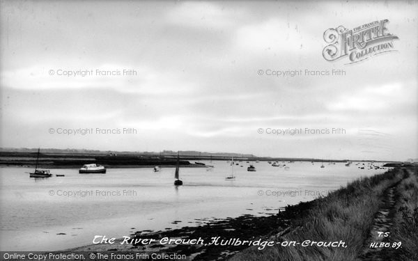 Photo of Hullbridge, The River Crouch c.1960