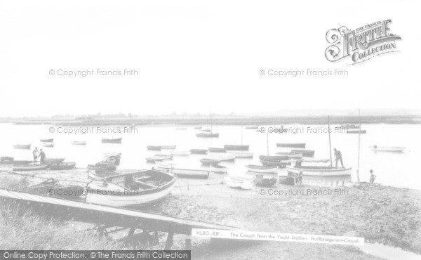 Photo of Hullbridge, The River Crouch From The Yacht Station c.1960