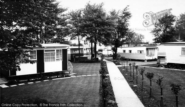 Photo of Hullbridge, The Towers Caravan Site c.1965