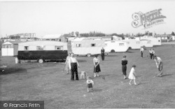 Beacholme Holiday Camp, Putting Green c.1955, Humberston