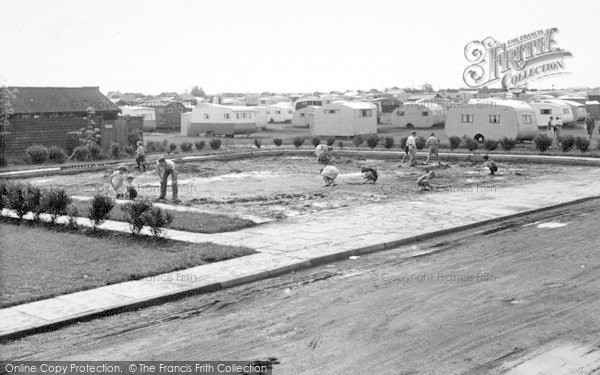 Photo of Humberston, Beacholme Holiday Camp, Sand Pits c.1955