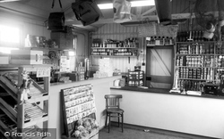 Beacholme Holiday Camp Shop Interior c.1955, Humberston