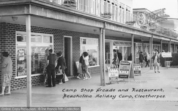 Photo of Humberston, Beacholme Holiday Camp, Shops And Restaurant c.1960