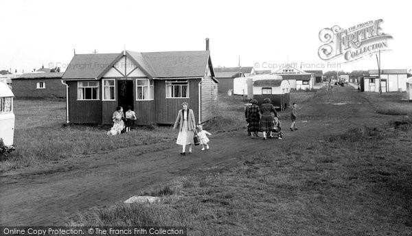Photo of Humberston, Camp Road, Beacholme Holiday Camp c.1955