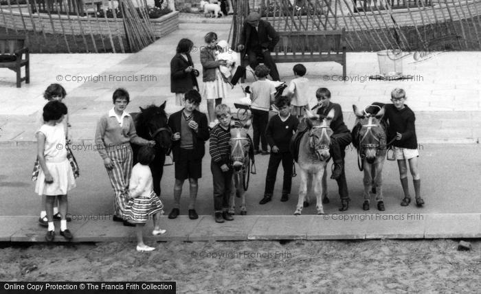 Photo of Humberston, Donkeys At Beacholme Holiday Camp c.1965