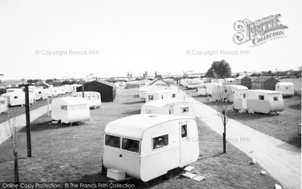 Photo of Humberston, Listers Caravan Site c.1960